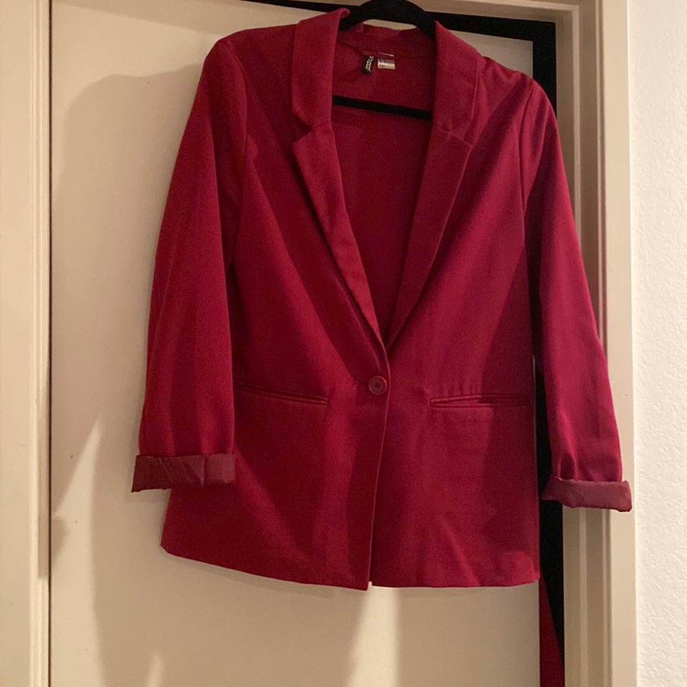 H&M ONE BUTTON BLAZER